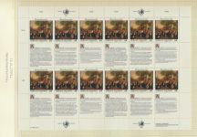 Österreich 150-151 Menschenrechte Bogen Kleinbogen Luxus postfrisch MNH UNO