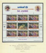 UNO Österreich 218-219 Kinderhilfswerk Märchen Bogen Kleinbogen Luxus postfrisch
