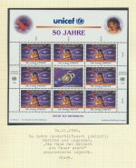 UNO Österreich 218-219 Kinderhilfswerk Märchen Bogen Kleinbogen Luxus postfrisch