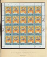 UNO Österreich 268-269 Menschenrechte Bogen Kleinbogen Luxus postfrisch MNH