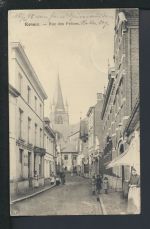 Ansichtskarte Belgien Renaix Rue des Pretres Feldpost Reichenbach Sachsen