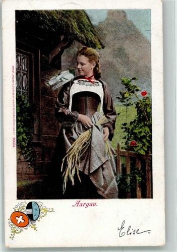 1902 Gebrauchsspuren Frau Taube Wappen