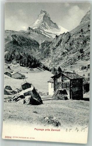 3920 Zermatt Foto AK Matterhorn