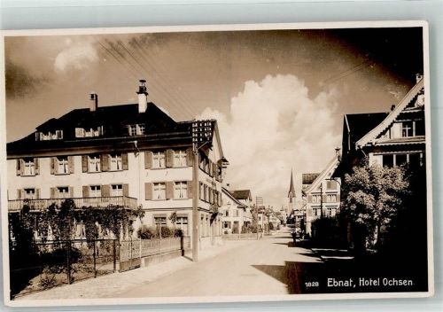 9642 Ebnat-Kappel Foto AK Hotel Ochsen
