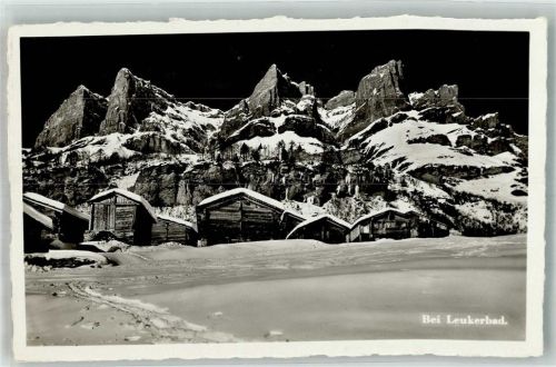 3954 Leukerbad Loèche-les-Bains 1962 Winter