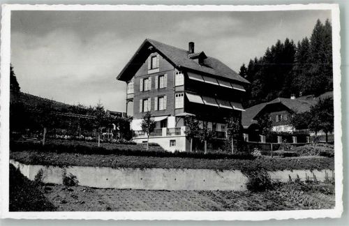 3625 Heiligenschwendi 1945 Foto AK Pension Alpenrösli Schwendi