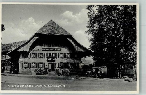 3673 Linden 1943 Foto AK Aiuto Gasthaus zur Linden