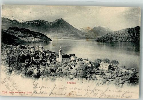 6354 Vitznau 1902 Foto AK