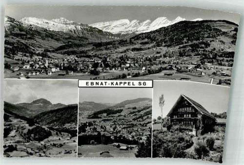 9642 Ebnat-Kappel Foto AK Toggenburg Blick zum Speer