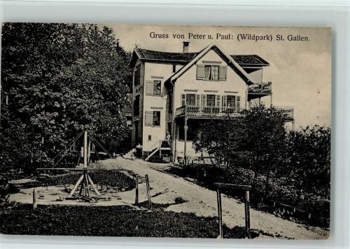 St. Gallen S. Gallo Wildpark von Peter und Paul AK Zoo