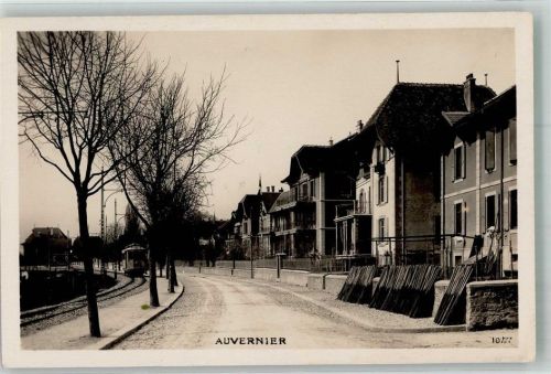 2012 Auvernier Foto AK Straßenbahn