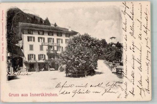 3862 Innertkirchen 1901 Foto AK Hotel
