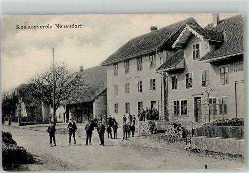 4623 Neuendorf Foto AK Konsum-Verein