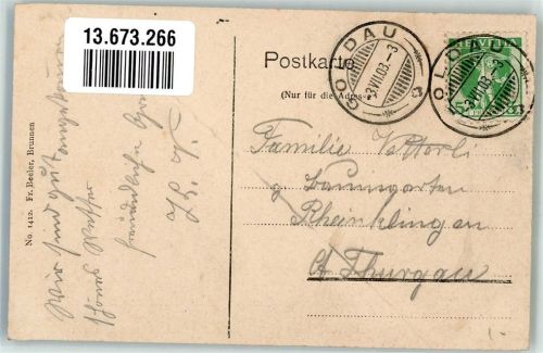 Goldau Bahnhof Eisenbahn Bahnhof Schweiz 1903 Foto AK