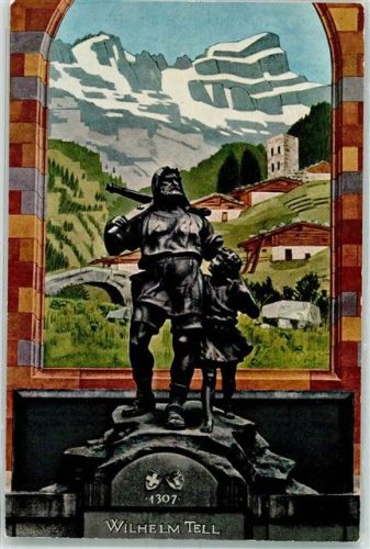 6460 Altdorf UR - Wilhelm-Tell-Denkmal