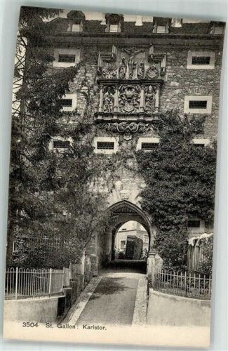 9000 St. Gallen S. Gallo Foto AK Karlstor