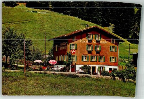 7180 Disentis Mustér 1970 Foto AK Pension Schuoller