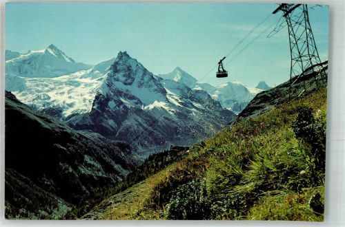 3961 Zinal 1978 Foto AK Seilbahn