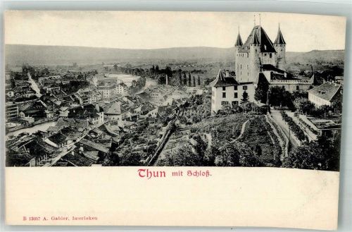 3600 Thun Foto AK Schloss