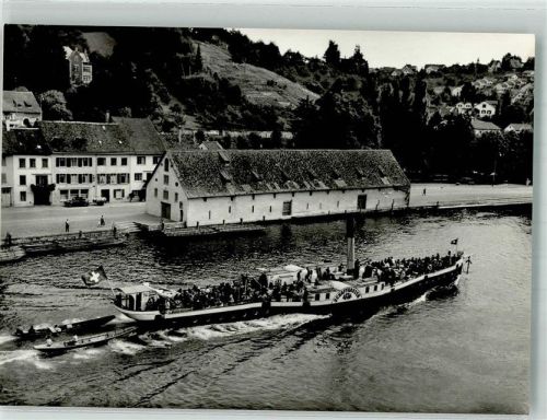 Romanshorn DS Schaffhausen Binnenschiff Foto AK