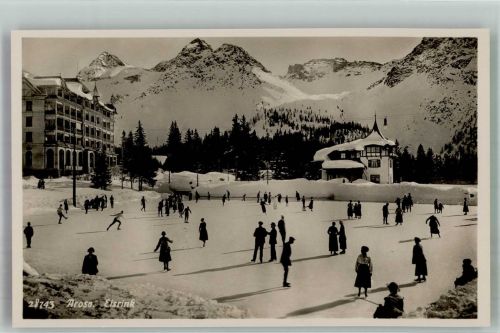 7050 Arosa Winter Eislauf