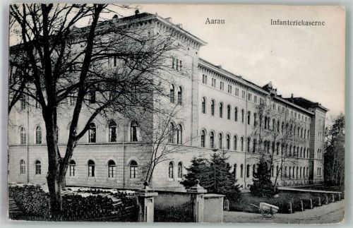 5000 Aarau Foto AK Kaserne Infanterie