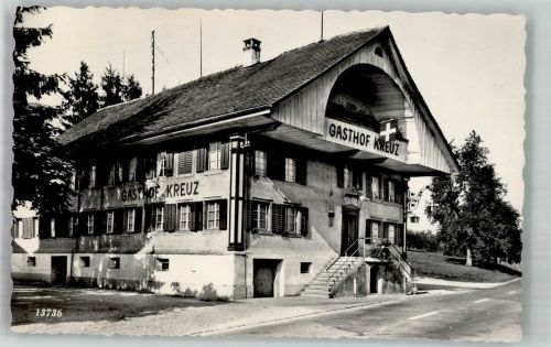 6207 Nottwil Foto AK Gasthaus Kreuz Eggerswil