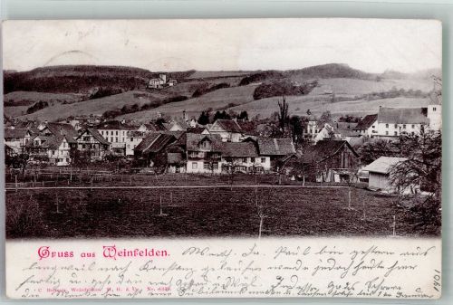 8570 Weinfelden 1900 Foto AK