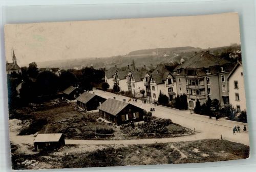 8000 Zürich 1921 Foto AK Straßenansicht Kirche