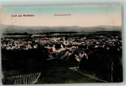 8570 Weinfelden 1925 Foto AK Gruss aus