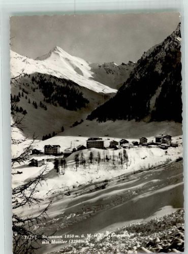 7563 Samnaun Dorf 1960 Winter