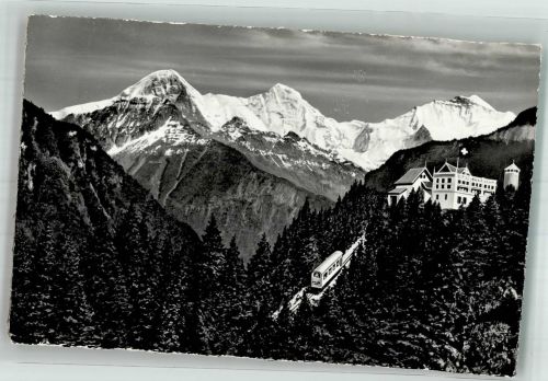 3800 Interlaken - Heimwehfluh m. Eiger Mönch u. Jungfrau