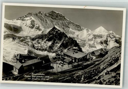 Jungfraubahn Station Eigergletscher