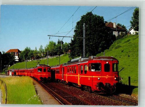 Foto AK SZU Sihltalbahn BDe 4/4 Fotograf Hitz