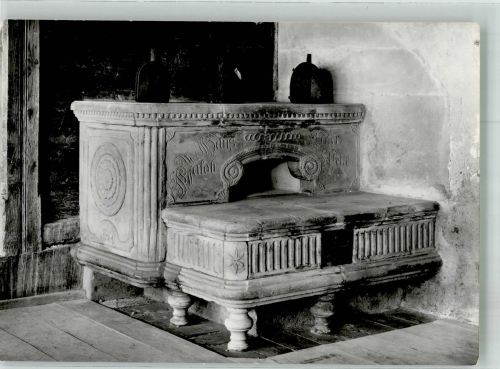 3206 Ferenbalm Foto AK Ein Steinofen Bauernmuseum Althuus-Jerisberghof Fotograf Hans Keusen