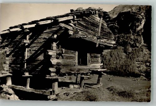 3920 Zermatt Foto AK Heidennadel im Furri