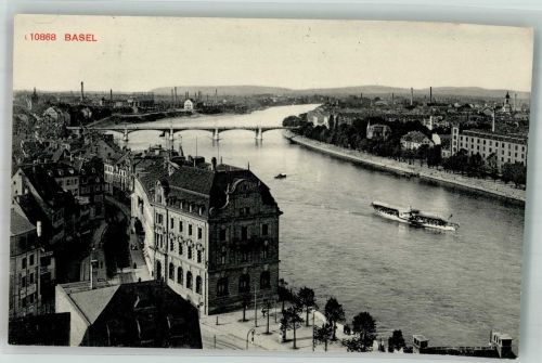 4000 Basel Bâle Foto AK Rhein