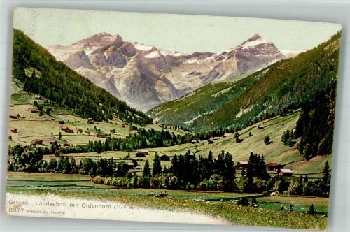 3780 Gstaad 1906 Foto AK Oldenhorn