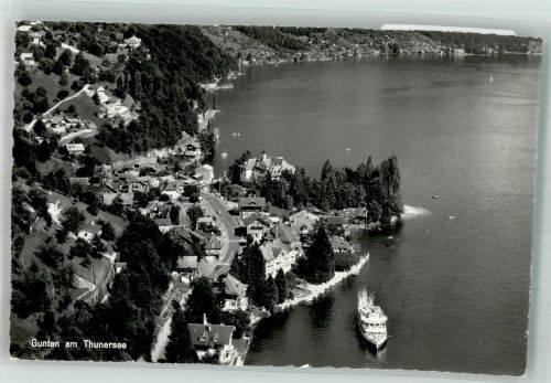 3654 Gunten 1967 Foto AK Thunersee