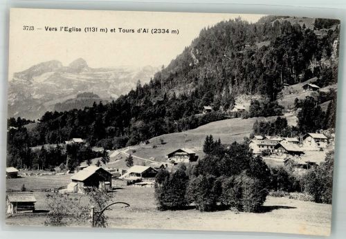 1864 Vers-l'Eglise Le Rosex Foto AK