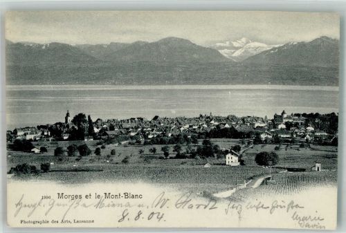 1110 Morges 1904 Foto AK