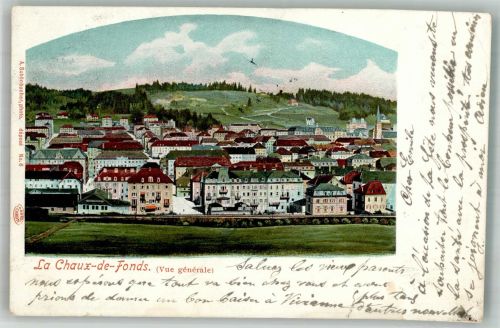 2300 La Chaux-de-Fonds 1900 Foto AK