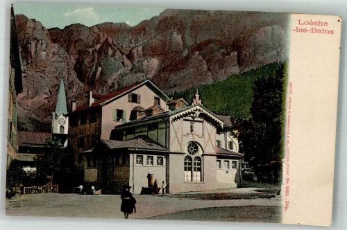 3954 Leukerbad Loèche-les-Bains Foto AK