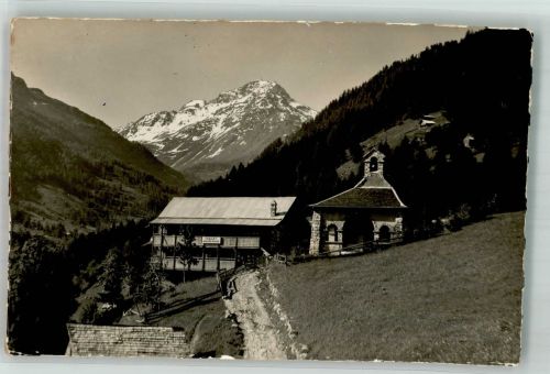 1997 Haute-Nendaz Foto AK Kapelle von Bleusy