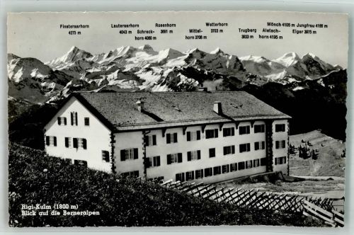 6410 Rigi Kulm Foto AK Hotel