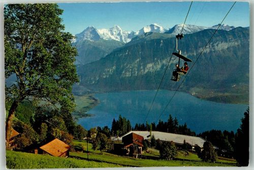 3803 Beatenberg 1971 Foto AK Sesselbahn Beatenberg-Niederhorn
