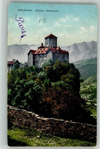 7418 Tumegl/Tomils 1910 Foto AK Schloss Ortenstein