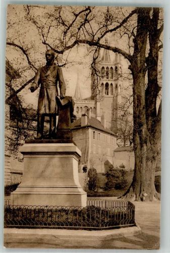 1000 Lausanne Losanna Foto AK Denkmal Ruchonnet Kirche