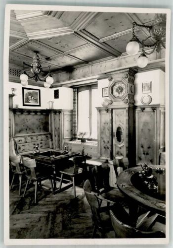 7000 Chur Coire Foto AK Hotel Stern Bündnerstube