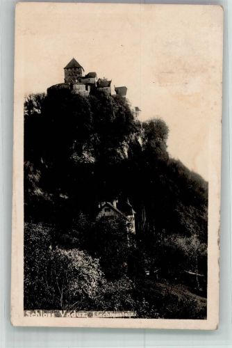 9490 Vaduz Gebrauchsspuren Schloss